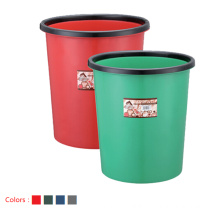 Plastic Pure Color Dust Bin with Loop (HL-2037)